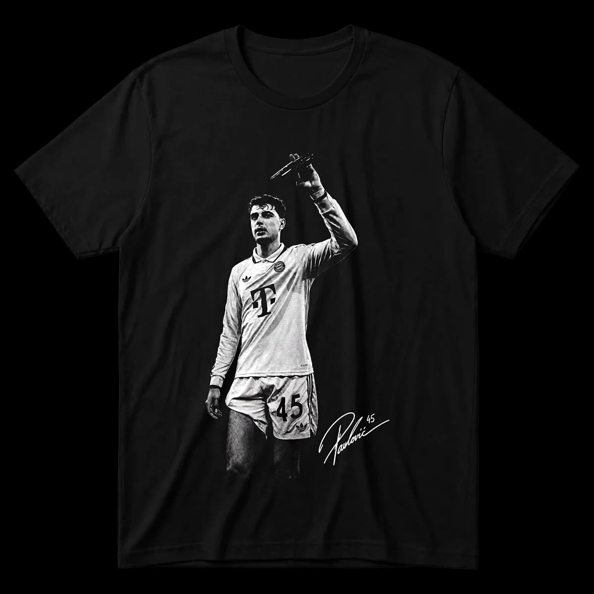 Aleksandar Pavlovic Bayern Portrait Signature Majica image